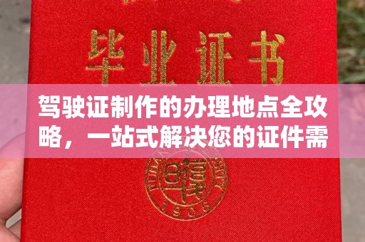 雷山驾驶证制作的办理地点全攻略，一站式解决您的证件需求
