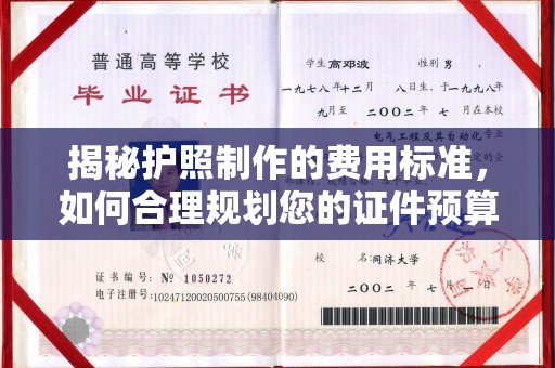 雷山揭秘护照制作的费用标准，如何合理规划您的证件预算