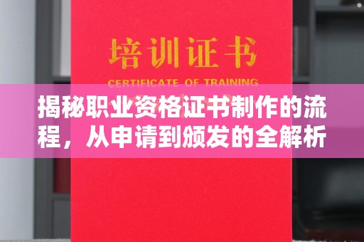 雷山揭秘职业资格证书制作的流程，从申请到颁发的全解析