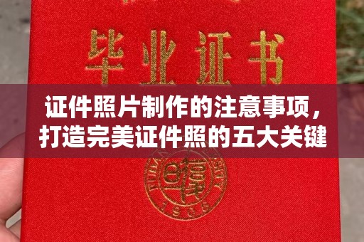 雷山证件照片制作的注意事项，打造完美证件照的五大关键点