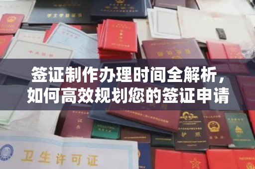 雷山签证制作办理时间全解析，如何高效规划您的签证申请流程
