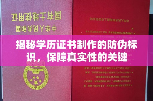 雷山揭秘学历证书制作的防伪标识，保障真实性的关键