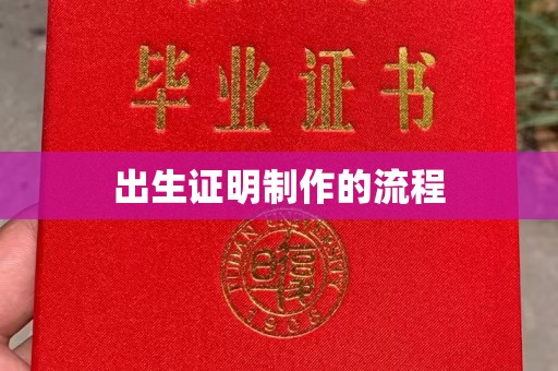 雷山出生证明制作的流程