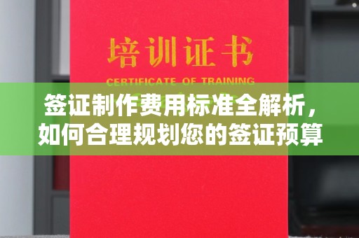 雷山签证制作费用标准全解析，如何合理规划您的签证预算？